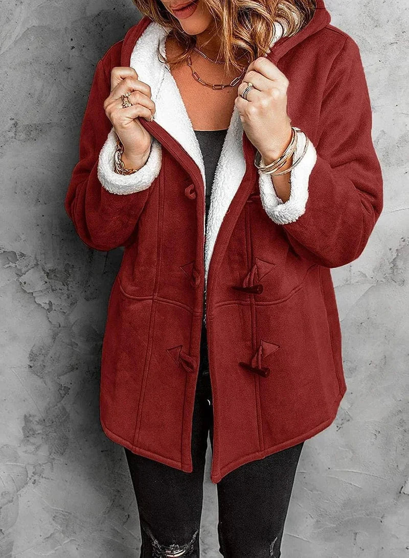 Eva - Comfy winter coat with hoody