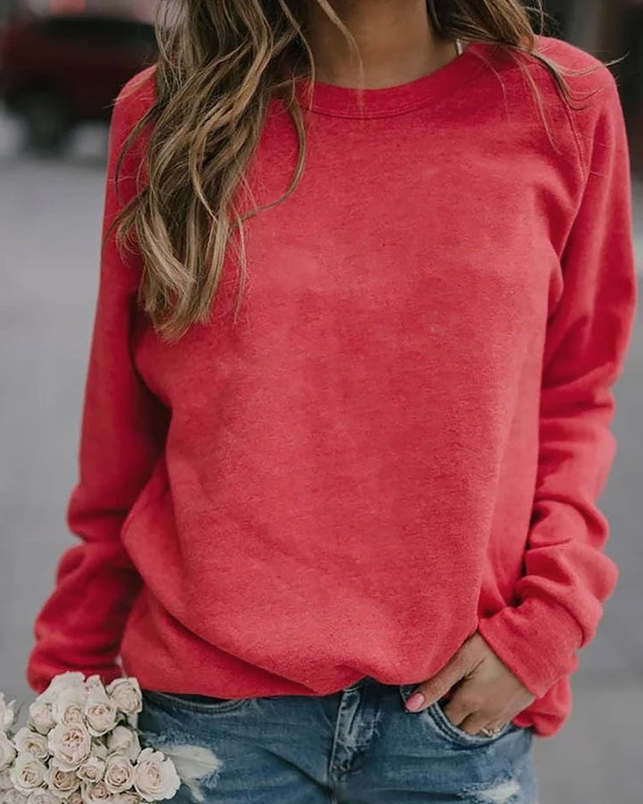 Eliza™ - Stylish, comfortable crew neck sweatshirt - Luna Boutique - London