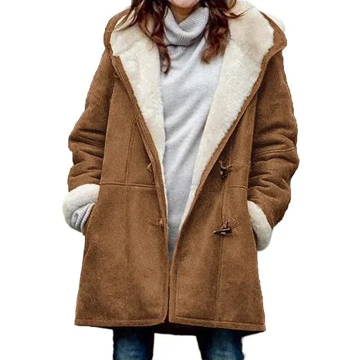 Eva - Comfy winter coat with hoody