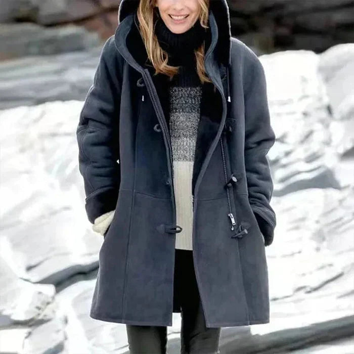 Eva - Comfy winter coat with hoody