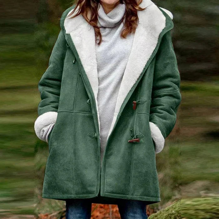 Eva - Comfy winter coat with hoody