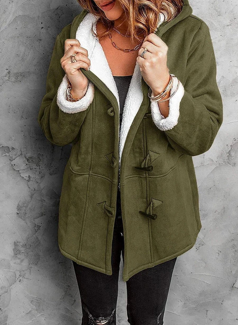 Eva - Comfy winter coat with hoody